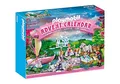 Produktbild: PLAYMOBIL Adventskalender 2021 - 70323 Königliches Picknick im Park mit zahlreichen Figuren, Tieren und Zubehörteilen hinter jedem Türchen sowie einem schwimmfähigen Boot, 128-teilig, Ab 4 Jahren