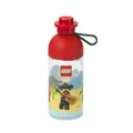 Produktbild: Room Copenhagen LEGO Trinkflasche Kinder 500ml Transparent Mexiko Wasserflasche Trinkflasche für Kleinkinder Spülmaschinenfest Wiederverwendbare Sportflasche