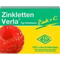 Produktbild: Zinkletten Verla Typ Himbeere Tabletten, 100 St. Tabletten