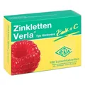 Produktbild: Zinkletten Verla Himbeere Lutschtabletten