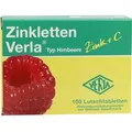 Produktbild: Zinkletten Verla Himbeere 100 ST