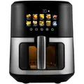 Produktbild: ProfiCook PC-FR 1286 H Heißluftfritteuse edelstahl/schwarz Abschaltautomatik NEU