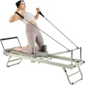 Produktbild: VEVOR Faltbares Pilatesbett, Heim-Fitnessgerät – Federn und Seile, für Fortgeschrittene und Anfänger, Maximalgewicht 181,44 kg