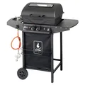 Produktbild: Lavastein Gasgrill 5,5 KW + Seitenbrenner 2,5 KW