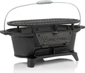 Produktbild: BBQ-Toro Gusseisen Grilltopf mit Grillrost | 50 x 25 x 23 cm | Hibachi Style Holzkohle Campinggrill
