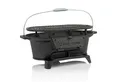 Produktbild: BBQ-Toro Holzkohlegrill Gusseisen Grilltopf mit Grillrost 50 x 25 x 23 cm Hibachi Style Holzko, Bereits eingebrannt