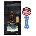 Produktbild: Purina Pro Plan Pro Plan Puppy Large Athletic Huhn 12kg + Gummiknochen GRATIS!