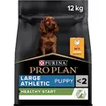 Produktbild: Pro Plan Large Athletic Puppy Healthy Start, Welpenfutter trocken, reich an Huhn, 1er Pack (1 x 12 kg)