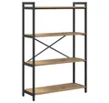 Produktbild: vidaXL Bücherregal Bücherregal Artisan-Eiche 80 x 30 x 120 cm Holzwerkstoff, 1-tlg.