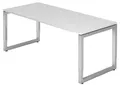 Produktbild: HAMMERBACHER höhenverstellbarer Schreibtisch VRS19/W/S weiß