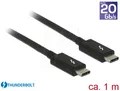 Produktbild: DELOCK 84845 - Kabel Thunderbolt 3 USB-C Stecker > USB-C Stecker 1 m