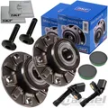 Produktbild: 2 SKF RADLAGER RADNABE + ABS-SENSOR HINTEN LI+RE für AUDI A3 8P VW GOLF 5+6 LEON