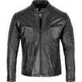 Produktbild: Rock Creek Lederjacke Schwarz