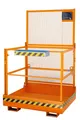Produktbild: Arbeitsbühne 1275x1210x1995 mm mit Einfahrtaschen Breitseite