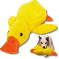 Produktbild: Antistress Ente HundPfotenstern EnteGelb Quietsch Spielzeug Interaktives Spie...