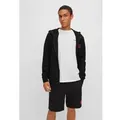 Produktbild: HUGO für Herren. 50447972 Daple Sweatshirt schwarz (S), Lässig, Baumwolle, Langarm, Nachhaltig