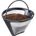 Produktbild: Westmark Kaffeefilter Kaffee 24432260, Größe 4, Edelstahl / Kunststoff, Dauerfilter
