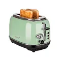 Produktbild: Korona 21665 Toaster, 2 Scheiben, Mint, Röstgrad-Anzeige, auftauen, rösten, aufwärmen, 810 Watt, Brötchen-Aufsatz, Krümel-Schublade, Brotscheiben-Zentrierung