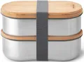 Produktbild: black+blum Lunchbox Bentobox, Edelstahl, (Set, 2-tlg), 2x500 ml