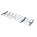 Produktbild: WENKO Teleskop-Garderobe 50609100 silber Metall 5 Haken 70,0-120,0 x 3,0 cm