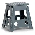 Produktbild: Klapphocker Höhe 39 cm Kunststoff Grau
