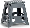 Produktbild: ZELLER Klapphocker 13037 aus Kunststoff, anthrazit / Tritt / Klappstiege