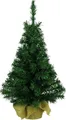 Produktbild: Mini Weihnachtsbaum im Jute Sack 45 cm Christbaum künstlicher Dekobaum