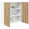 Produktbild: vidaXL Hängeschrank Artisan-Eiche 80 x 31 x 80 cm Holzwerkstoff