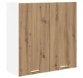 Produktbild: vidaXL Hängeschrank Hängeschrank Hängeschrank Riga Artisan-Eiche 80x31x80 cm Spanplatte