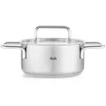 Produktbild: Fissler Kochtopf Pure, Silber, Metall, 1.9 L, Made in Germany, breiter Schüttrand, Kochen, Töpfe, Kochtöpfe