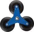 Produktbild: Toolland drei in Dreieckform angeordnete Räder für Treppensteiger, Stahl, Blau