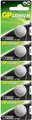 Produktbild: GP Batteries Lithium Cell CR2032 - Einwegbatterie - CR2032 - Lithium - 3 V - 5 Stück(e) - 220 mAh (060.2032C5)