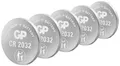 Produktbild: GP Knopfzelle CR 2032 3V 5 St. 220 mAh Lithium GPCR2032STD147C5