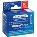 Produktbild: Testamed Glucocheck Advance Teststreif.m.10 Lanz.