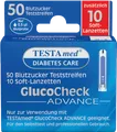 Produktbild: Sebapharma GmbH & Co.KG TESTAMED GlucoCheck Advance 50 Teststr.m.10 Lanz. 1 P 13331394