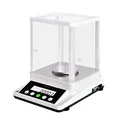 Produktbild: U.S. SOLID 0,001 g Präzisionswaage - Digitale analytische Lab-Waage - Elektronische Präzisionswaage mit einer Genauigkeit von 1 mg und 2 LCD-Bildschirmen - 110 g / 0,001 g