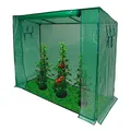 Produktbild: DEMA Gewächshaus Foliengewächshaus XXL 200x80x170 cm Tomatenhaus für Tomaten, Gemüse & Kräuter im Garten