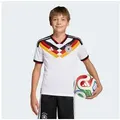 Produktbild: adidas Performance Fußballtrikot DFB H JSY Y für Kinder, mit Climacool Technologie, mit Rundhalsausschnitt weiß 140 EU