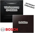 Produktbild: Bosch Backofen Set mit PKM Induktionskochfeld Schwarz Hydrolyse Pizzafunktion