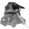 Produktbild: Skandika Dachzelt Auto Wildland | Autodachzelt Hartschale für 2 Personen, Solarzellen, Moskitonetz, wasserdicht 3000 mm, LED-Leiste, vollautomatisches Aufklappen | Zelt Autodach für Camping Outdoor
