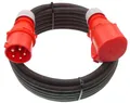 Produktbild: maxgo® CEE Starkstrom Verlängerung 32A 5G4 5x4 H07RN-F 5m Elektro-Kabel, (500 cm)