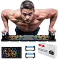 Produktbild: Liegestützbrett, Fitness, Muskeltraining, Faltbar, Tragbar, Push-up Brett