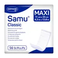 Produktbild: Samu Classic Maxi Wöchnerinnen-Vorlagen Wochenbettbinden Einlagen 1x56 Stück