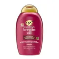 Produktbild: OGX Keratin Oil Shampoo 385ml Anti-Haarbruch reduziert Spliss bis 80% Haarpflege