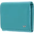 Produktbild: Golden Head Leder Geldbörse Madrid RFID Protect Zipped Billfold Coin Wallet Turquoise türkis - Türkis