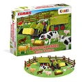 Produktbild: CRAZE Adventskalender Kinder CLAAS Spielzeug Adventskalender Jungen mit Bauernhof Figuren und Traktor , 24 Überraschungen für Kinder ab 3 Jahre