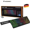 Produktbild: RGB Gaming Tastatur QWERTY  Keyboard kabelgebunden Wozinsky