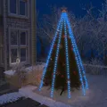 Produktbild: Weihnachtsbaum-Lichternetz mit 400 LEDs Blau 400 cm