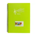 Produktbild: Notenmappe für Notenblätter beim Spielen A4 Größe Papier Dokumente Halter Aufbewahrung 40 Taschen Clef, Musik Tabelle Datei Ordner, Kunststoff Konzert-Chorfolder für Musiker und Band Music Note