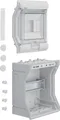 Produktbild: Hager VE106D Elektrische Verteilungsplatine (VE106D)